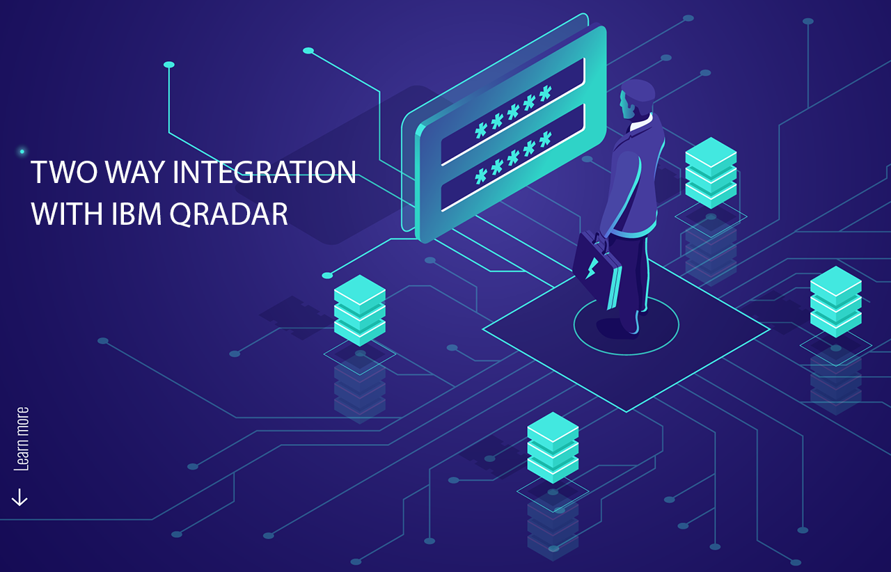 Two way integration  with IBM Qradar